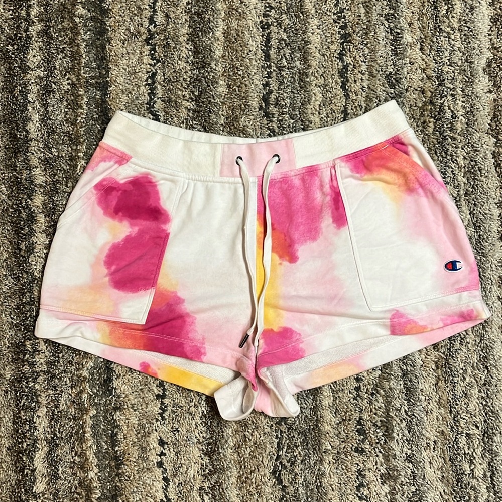 Champion Comfy Splatter Design Shorts